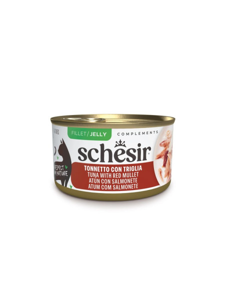 Schesir Gato Húmidos in jelly Atum com Salmonete