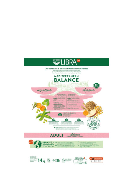 Libra Cão Adult Salmão 3Kg