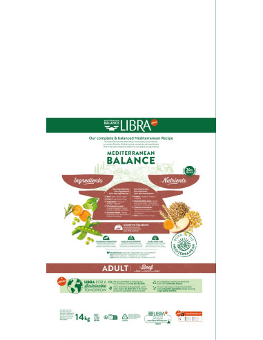 Libra Cão Adult Vaca 15Kg