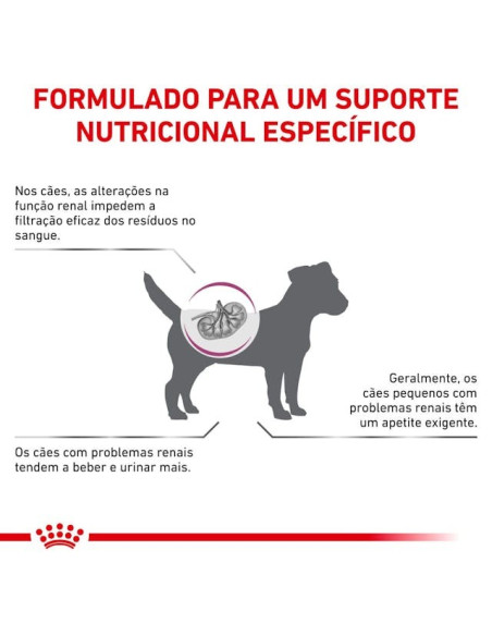 Royal Canin Veterinary Diet Cão Renal Small Dog