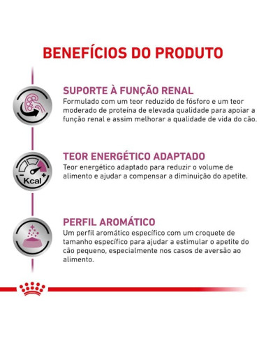 Royal Canin Veterinary Diet Cão Renal Small Dog