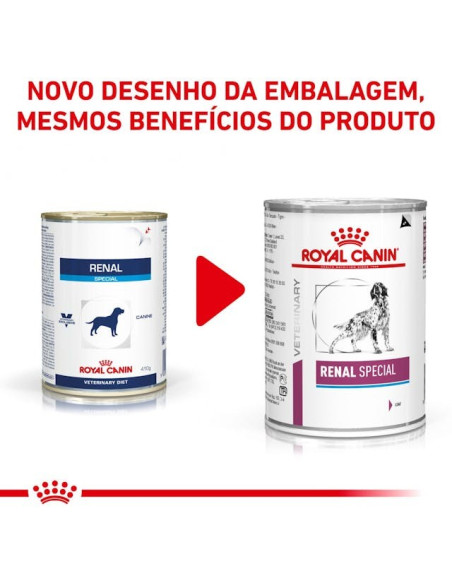 Royal Canin Veterinary Diet Cão Húmidos Renal Special 400gr
