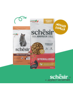 Schesir Esterlizado Light Gatos 1,5Kg Dry Line (Linha Seca) 2