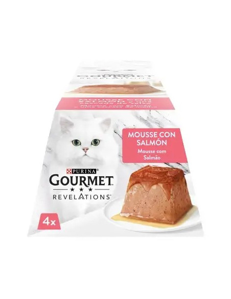GOURMET Revelations Mousse com Salmão e uma cascata de molho  4x57gr