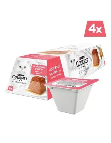 GOURMET Revelations Mousse com Salmão e uma cascata de molho  4x57gr