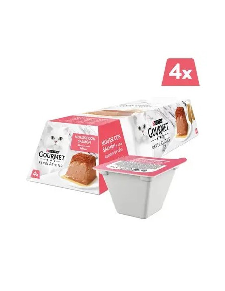 GOURMET Revelations Mousse com Salmão e uma cascata de molho  4x57gr
