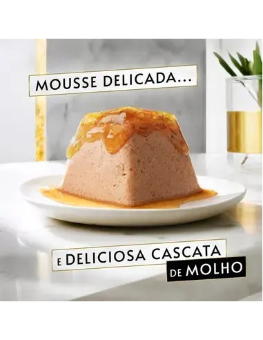 GOURMET Revelations Mousse com Salmão e uma cascata de molho  4x57gr