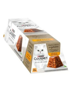 GOURMET Revelations Finos Pedaços em Gelatina com Frango
