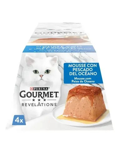 GOURMET Revelations Mousse com Peixe do Oceano e uma cascata de molho