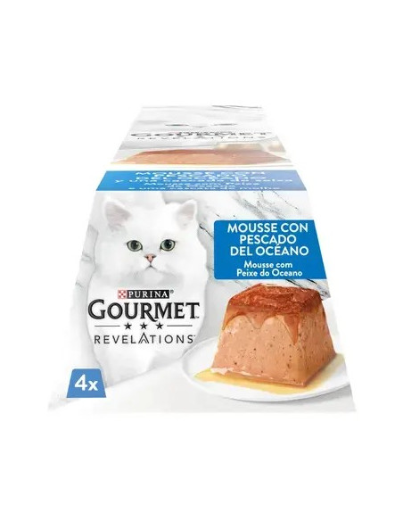 GOURMET Revelations Mousse com Peixe do Oceano e uma cascata de molho