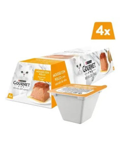 GOURMET Revelations Mousse com Frango e cascata de molho Frango 4x57gr 2