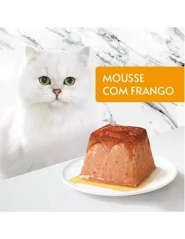 GOURMET Revelations Mousse com Frango e cascata de molho Frango 4x57gr