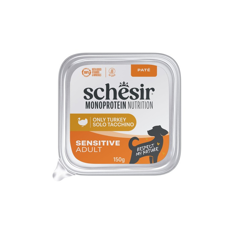 Schesir Cão Húmidos Sensitive Perú Monoprotein