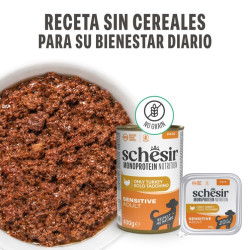 Schesir Cão Húmidos Sensitive Perú Monoprotein 2