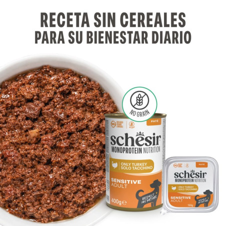 Schesir Cão Húmidos Sensitive Perú Monoprotein