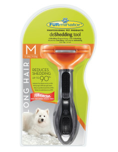Furminator Escova Cães Raça Média Pêlo Curto ( - 5cm) - M