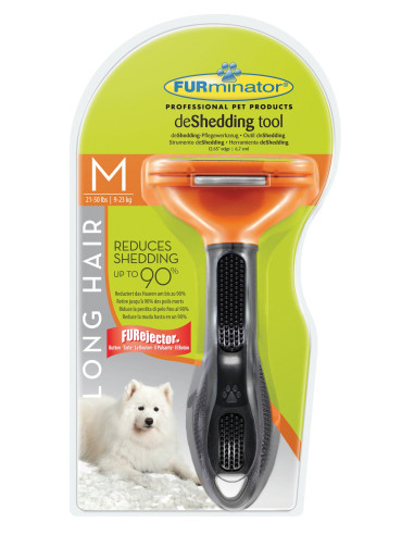 Furminator Escova Cães Raça Média Pêlo Curto ( - 5cm) - M