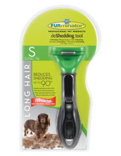Furminator Escova Cães Raça Pequena Pêlo Longo ( + 5cm) - S