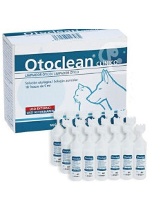 Otoclean - Limpeza de Ouvidos Cães e Gatos 18X5ml 2