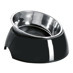 Alimentador/Bebedouro Hunter Melamina/Inox Preto - XL (1400ml) 2