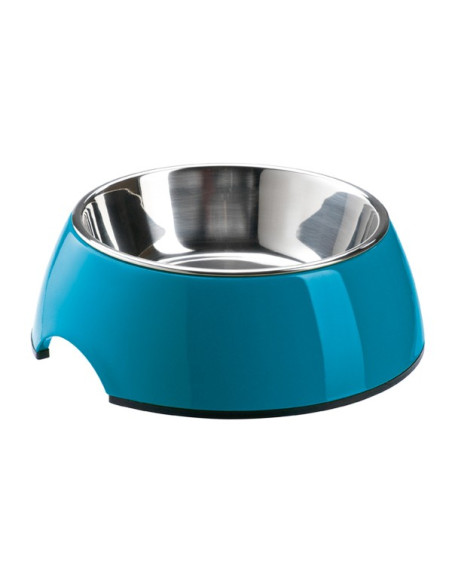 Alimentador/Bebedouro Hunter Melamina/Inox Azul - L (700ml)