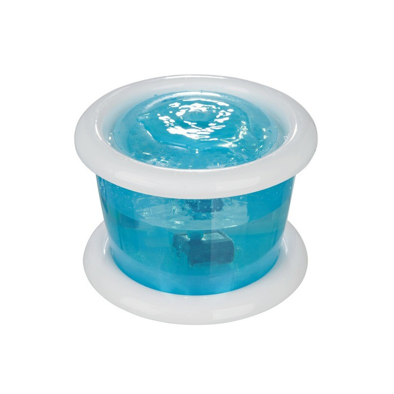 Bebedouro Automático "BUBBLE STREAM" 3Lt (Azul/Branco)