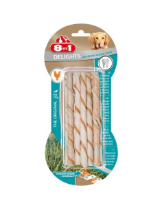 8in1 Delights Pro Dental Twisted Sticks (10un)