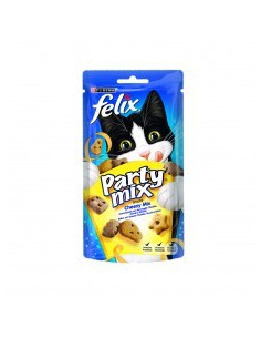 Purina Felix Party Mix Snacks Queijo 60g