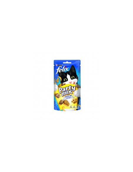 Purina Felix Party Mix Snacks Queijo 60g