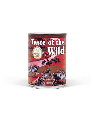 Taste of the Wild Cão Húmidos Southwest Canyon Javali lata 390gr