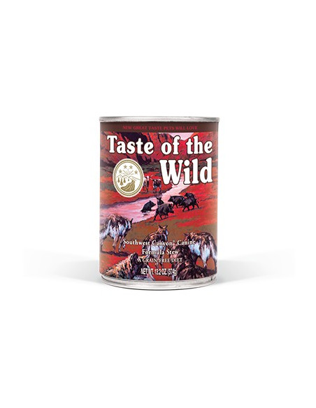 Taste of the Wild Cão Húmidos Southwest Canyon Javali lata 390gr