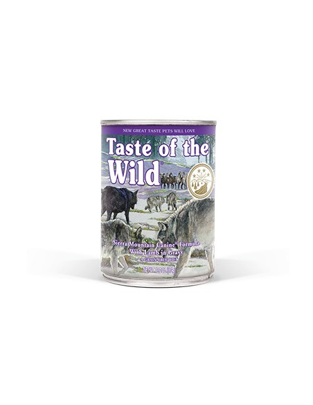 Taste of the Wild Cão Húmidos Sierra Mountain lata 390gr
