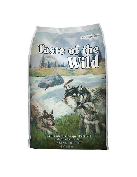 Taste of the Wild Puppy  Pacific Stream com Salmão 2Kg