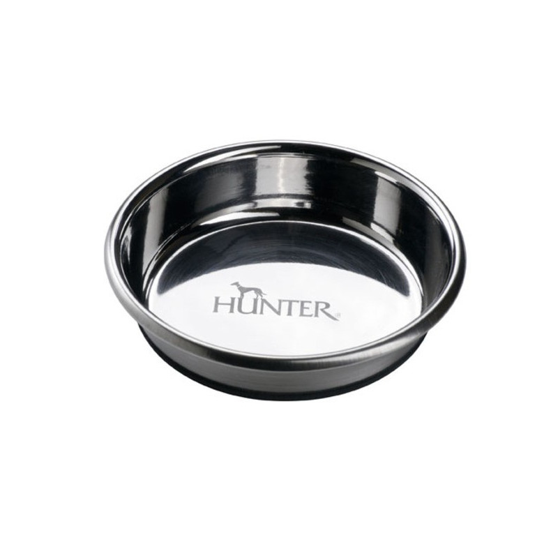 Alimentador/Bebedouro Hunter em Aço Inoxidável Antiderrapante - XL  (1,9 L)
