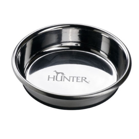 Alimentador/Bebedouro Hunter em Aço Inoxidável Antiderrapante - XL  (1,9 L)
