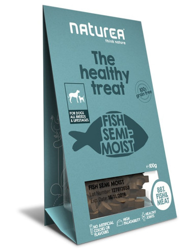 Naturea Snacks p/ Cão Peixe 100gr