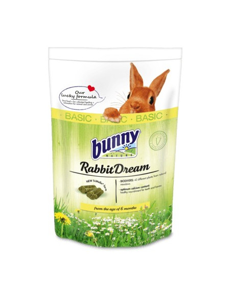 Bunny Nature Alimento Sonho Básico p/ Coelhos  750gr