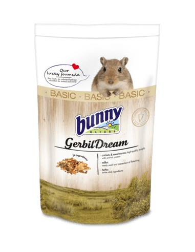 Bunny Nature Alimento Sonho Básico p/ Gerbos 400gr