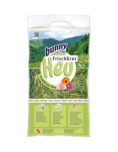 Bunny Nature Feno Flores Alimento p/ Coelhos e Roedores 500gr