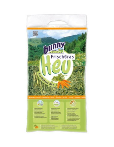 Bunny Nature Feno Cenouras Alimento p/ Coelhos e Roedores 500gr
