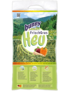 Bunny Nature Feno c/ Vegetais Alimento p/ Coelhos e Roedores 500gr
