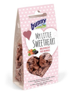 Bunny Nature Snacks c/ Frutos Vermelhoas p/ Coelhos/Roedores 30gr.