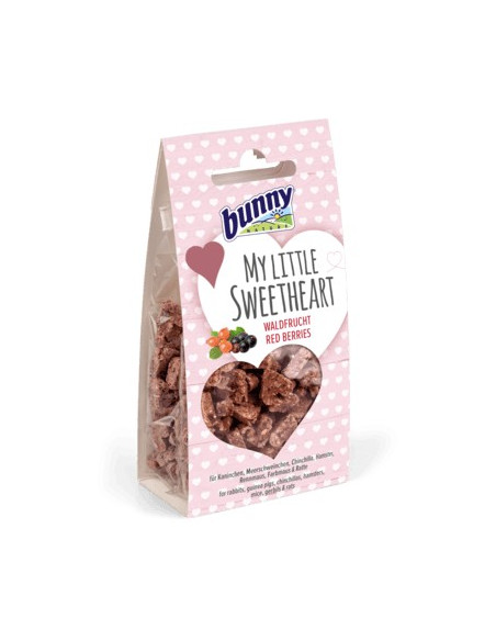 Bunny Nature Snacks c/ Frutos Vermelhoas p/ Coelhos/Roedores 30gr.