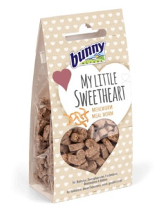 Bunny Nature Snacks c/ Larvas de Farinha p/ Coelhos/Roedores 30gr.
