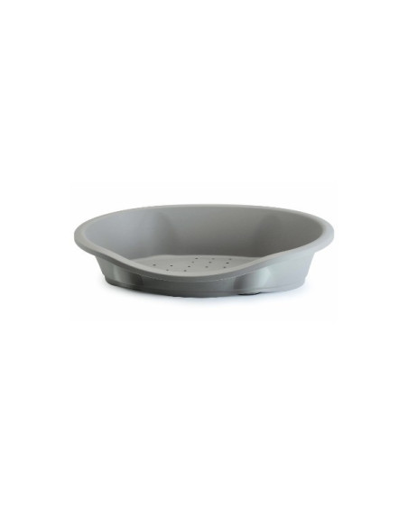 Cama Imac Plástico Oval p/ Cão Vermelha Tamanho M (80 x 57 x 24,5 cm)