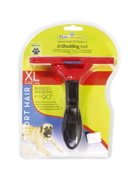 Furminator Escova Cães Gigantes Pêlo Curto ( - 5cm) - XL