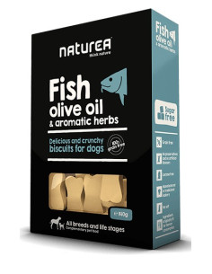 Naturea Snacks p/Cão Peixe, Azeite e Ervas 230G