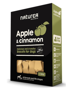 Naturea Snacks p/Cão Maçã e Canela 230G