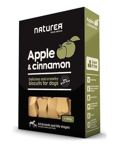 Naturea Snacks p/Cão Maçã e Canela 230G