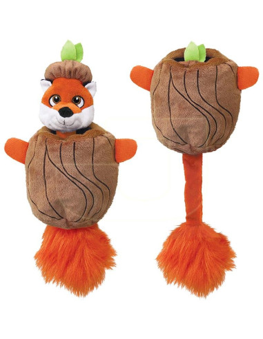 Brinquedo Kong Peluche Puzzlements Raposa - Large